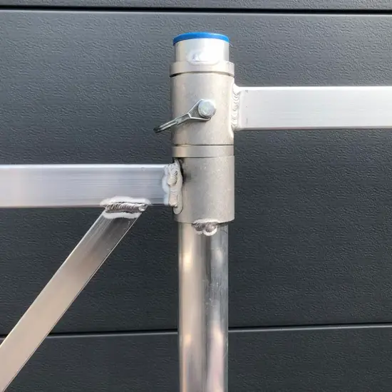 ASC ASC folding scaffold 90x190 working height 4,7 m + 2 outriggers