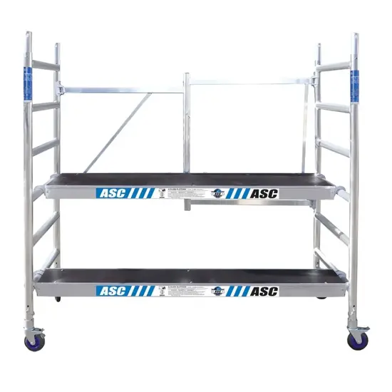ASC ASC échafaudage pliant 90x190 avec marche HT 3 m