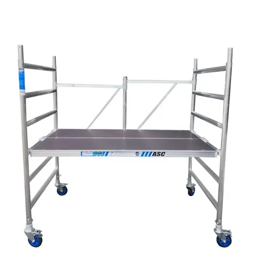 ASC Echafaudage pliant large ASC 135x190 hauteur travail 3 m