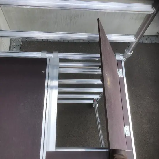 ASC ASC kamersteiger 135x190 werkhoogte 4,7 m + 2 stabilisatoren