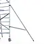 Stabilisateur pour échafaudage 300 cm | Universel 50 mm