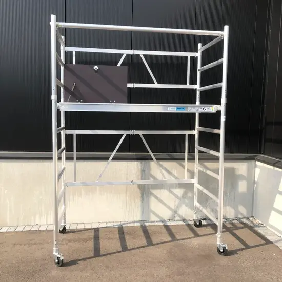 Euroscaffold Euroscaffold folding scaffold 90x190 working height 4 m