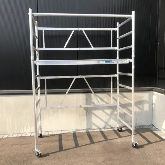 Euroscaffold Euroscaffold échafaudage pliant 90x190 hauteur de travail 4 m