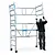 Euroscaffold Echafaudage pliable Euroscaffold hauteur de travail 3,8 m