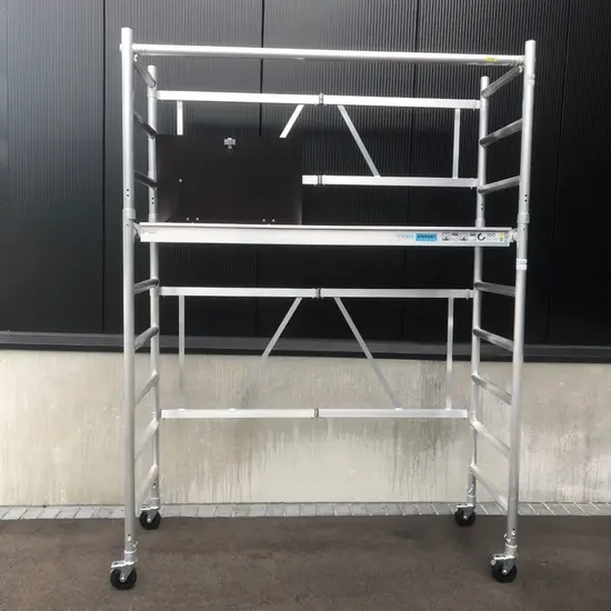 Euroscaffold Echafaudage pliable Euroscaffold hauteur de travail 3,8 m