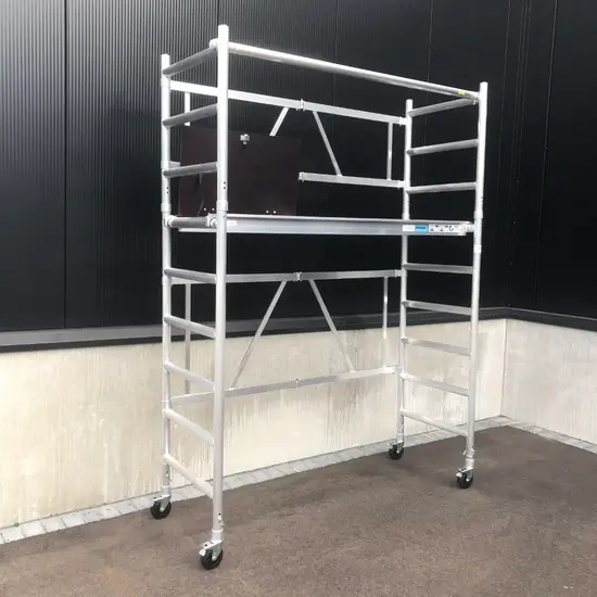 Euroscaffold Echafaudage pliable Euroscaffold hauteur de travail 3,8 m