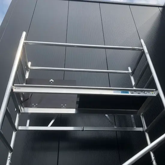 Euroscaffold Echafaudage pliable Euroscaffold hauteur de travail 4,5 m