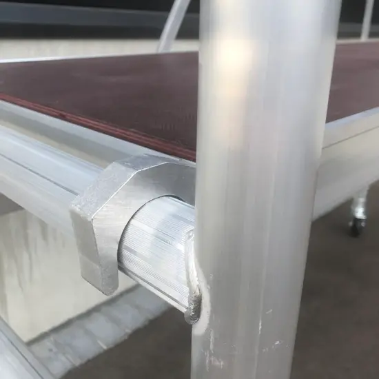 Euroscaffold Echafaudage pliable Euroscaffold hauteur de travail 4,5 m