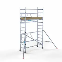 Kamersteiger vouwsteiger Euroscaffold WH 4,5 m met stabilisatoren