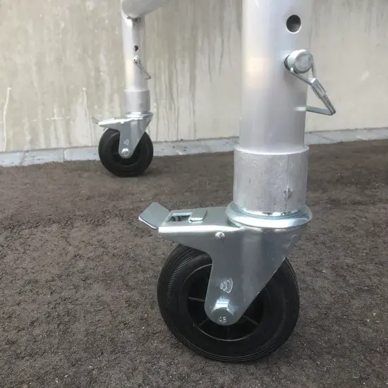 Euroscaffold Kamersteiger vouwsteiger Euroscaffold WH 4,7 m met stabilisatoren