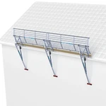 Euroscaffold SGS fall protection sloping roof 6 meters