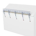 Euroscaffold SGS Edge fall protection sloping roof 12 meters