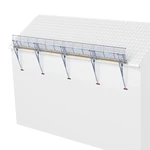 Euroscaffold SGS fall protection sloping roof 12 meters