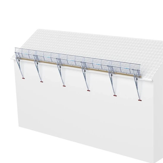 Euroscaffold SGS Edge protection antichute toit incliné 15 mètres