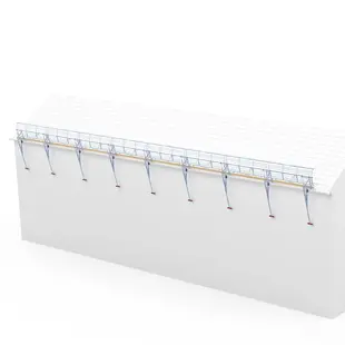 SGS Edge protection antichute toit incliné 24 mètres