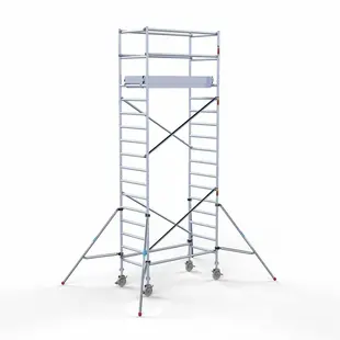 Mobile scaffold tower 90 x 190 x 6.2 m working height