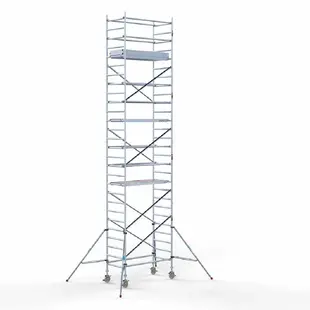 Mobile scaffold tower 90 x 190 x 9.2 m working height