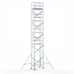 Mobile scaffold tower 90 x 190 x 12.2 m working height