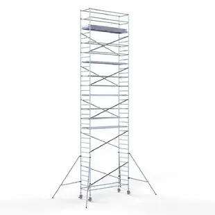 Mobile scaffold tower 90 x 305 x 12.2 m working height