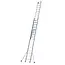 Tubesca - Comabi Extension ladder with cord 2x14 treads