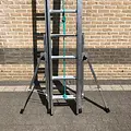 Tubesca - Comabi Tubesca extension ladder with cord 2x14 treads