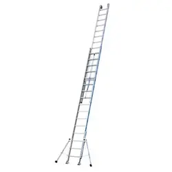 Extension ladder with cord 2x16 treads