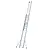 Tubesca - Comabi Tubesca schuifladder met touw 2x18 sporten