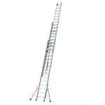 Tubesca - Comabi Extension ladder with cord 3x16 treads