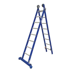 ASC XD combination ladder with stabiliser 2x8 rungs