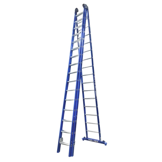 ASC ASC XD extension ladder with stabiliser 3x14 rungs