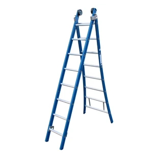 ASC Premium ladder 2x8 sporten uitgebogen