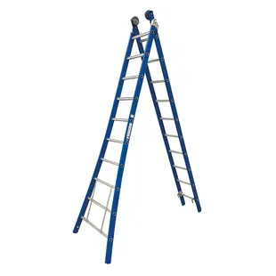 ASC Premium ladder 2x10 sporten uitgebogen