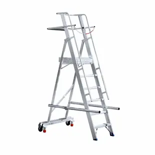 Eurostairs Easy mobile warehouse stepladder 6 steps