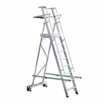 Eurostairs Escalier de rayonnage pliable Eurostairs Easy 8 marches