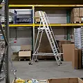 Eurostairs Eurostairs Easy mobile warehouse stepladder 10 steps