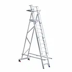 Eurostairs Escalier de rayonnage pliable Eurostairs Easy 12 marches