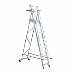 Escalier de rayonnage pliable Eurostairs Easy 12 marches