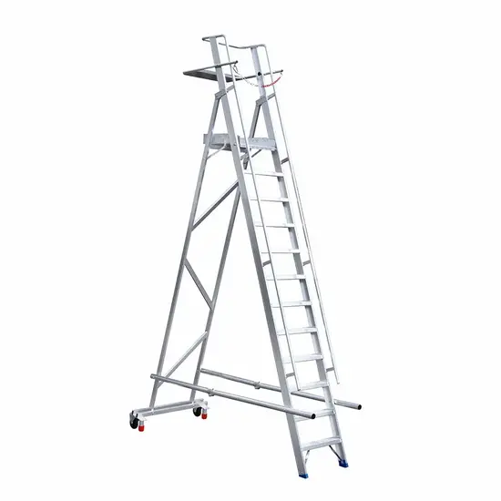 Eurostairs Escalier de rayonnage pliable Eurostairs Easy 12 marches