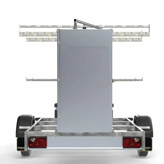 Euroscaffold Scaffolding lockable trailer 250