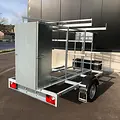 Euroscaffold Scaffolding lockable trailer 250