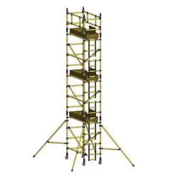 Fibreglass scaffold Prosafe 85 x 200 x 6 m working height