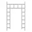 ASC ASC scaffolding pass-through frame 135-28-8 middle