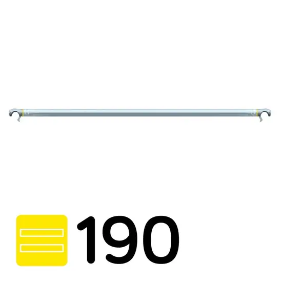 Euroscaffold Echafaudage EuroScaffold entretoise horizontale 190 cm