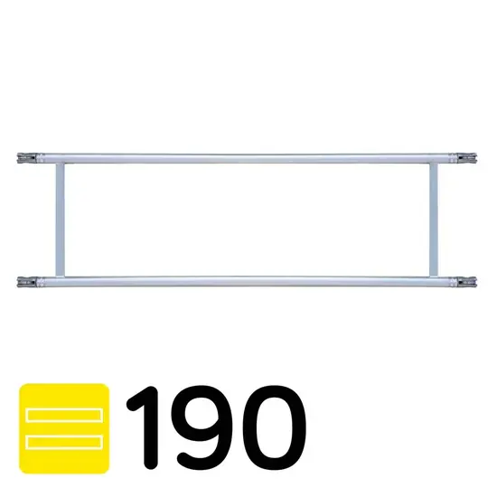 Euroscaffold EuroScaffold scaffolding double horizontal brace 190 cm