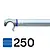 Euroscaffold Échafaudage EuroScaffold entretoise horizontale 250 cm
