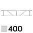 Euroscaffold Scaffolding double horizontal brace 400 cm