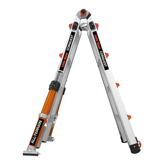 Little Giant Little Giant Conquest All-Terrain multi-purpose ladder 4 rung