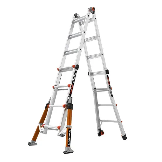 Little Giant Little Giant Conquest All-Terrain multi-purpose ladder 4 rung