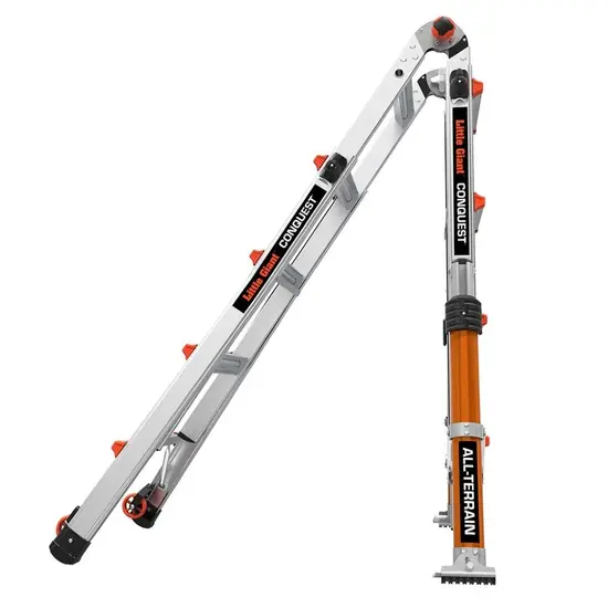 Little Giant Little Giant Conquest All-Terrain multi-purpose ladder 4 rung