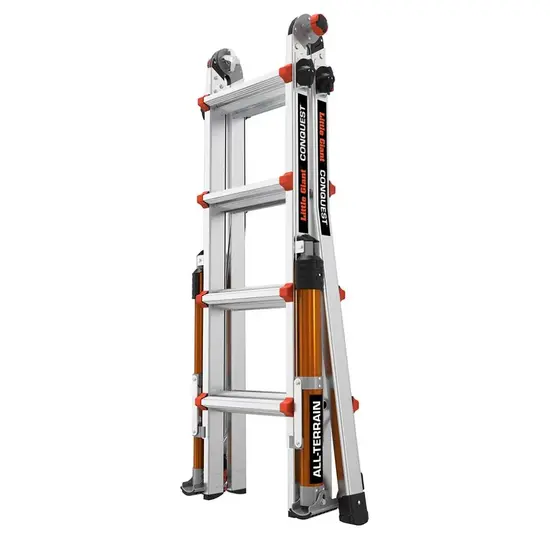 Little Giant Little Giant Conquest All-Terrain multi-purpose ladder 4 rung